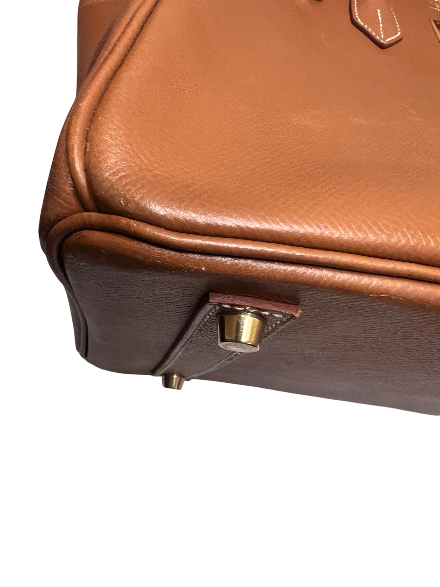 Hermes Gold Epsom Birkin 35 Stamped D Squared