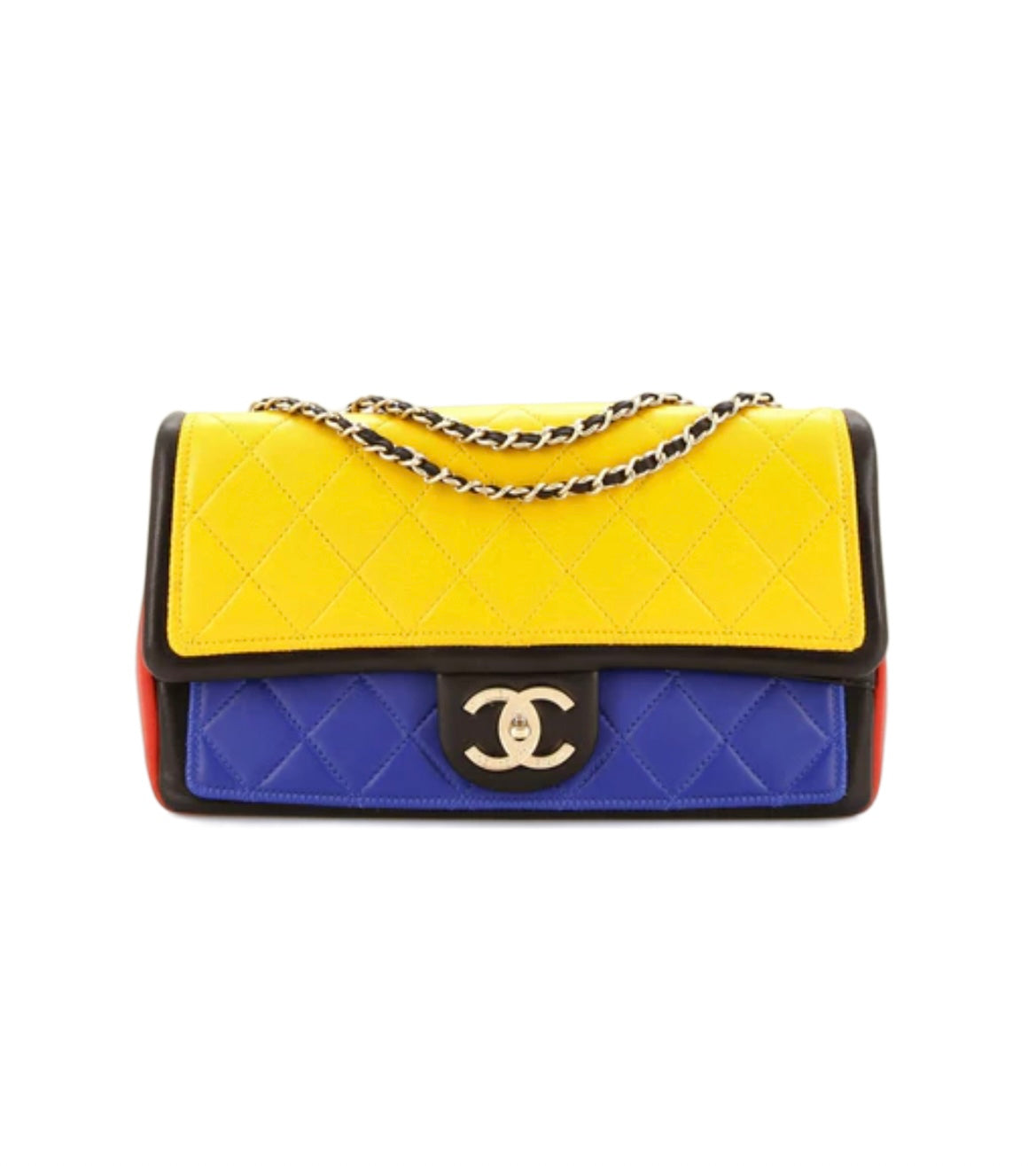 Chanel Lambskin Primary Colors Crossbody Bag