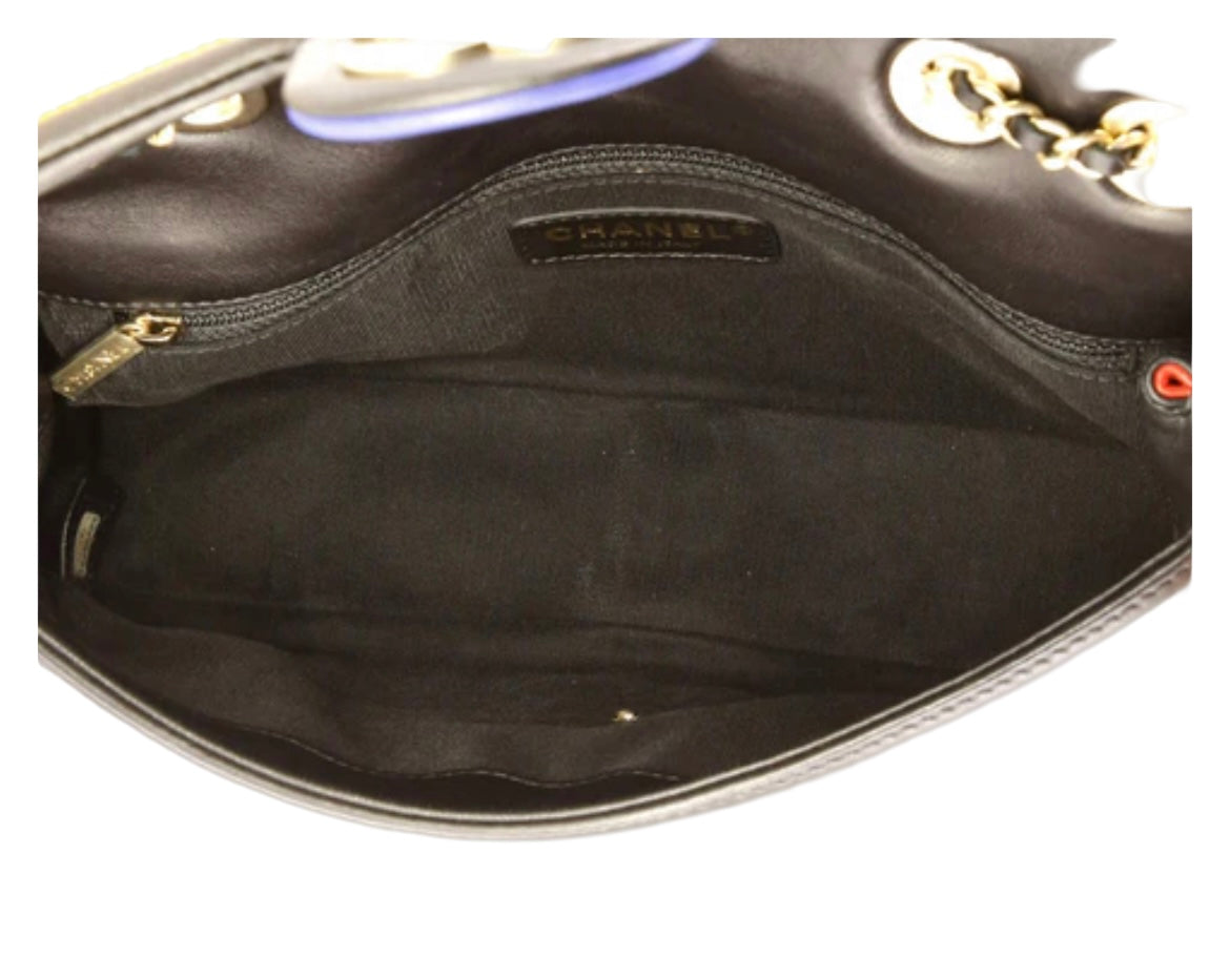 Chanel Lambskin Primary Colors Crossbody Bag