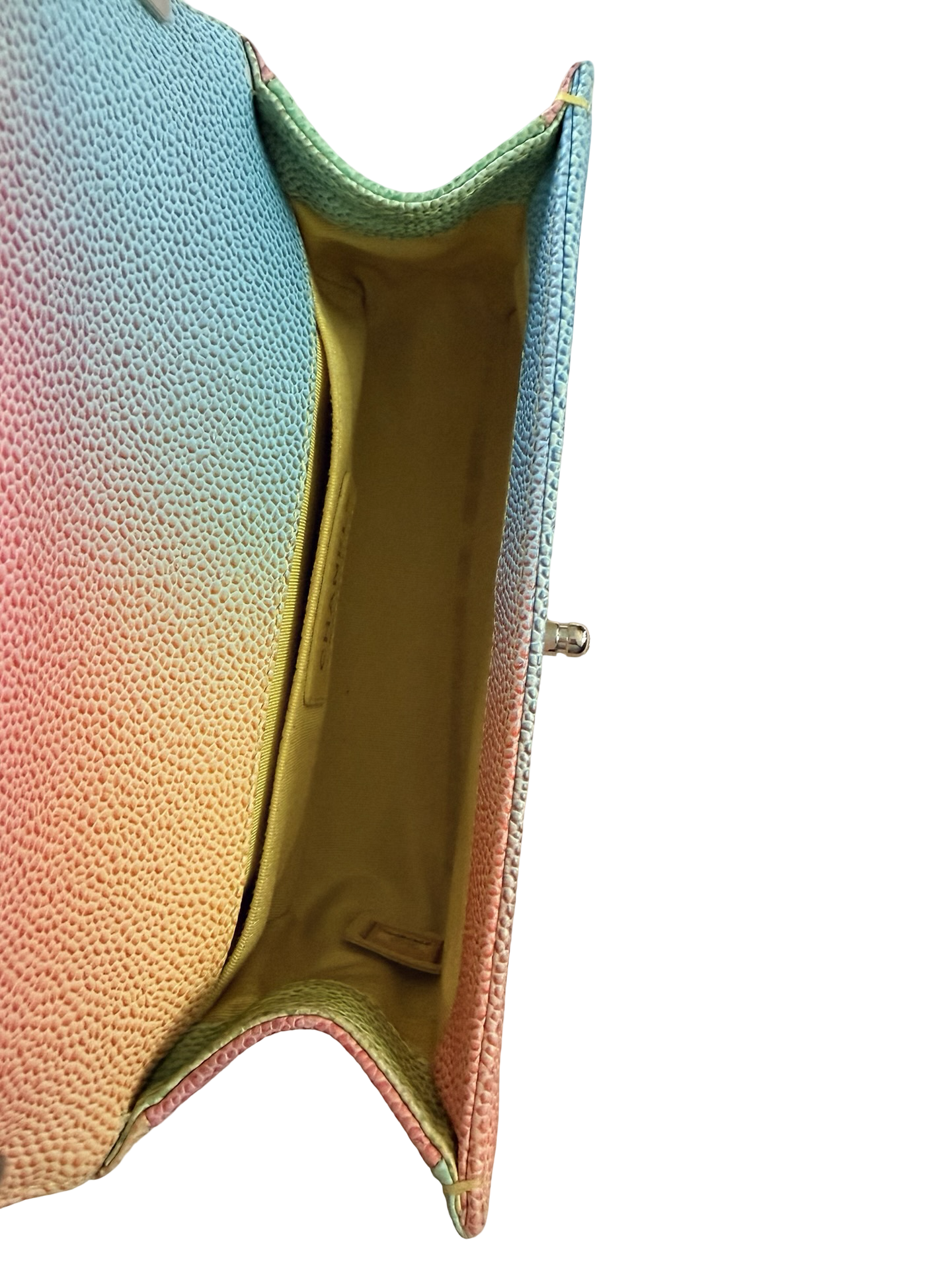 Chanel Rainbow Caviar Leather Small Boy Bag