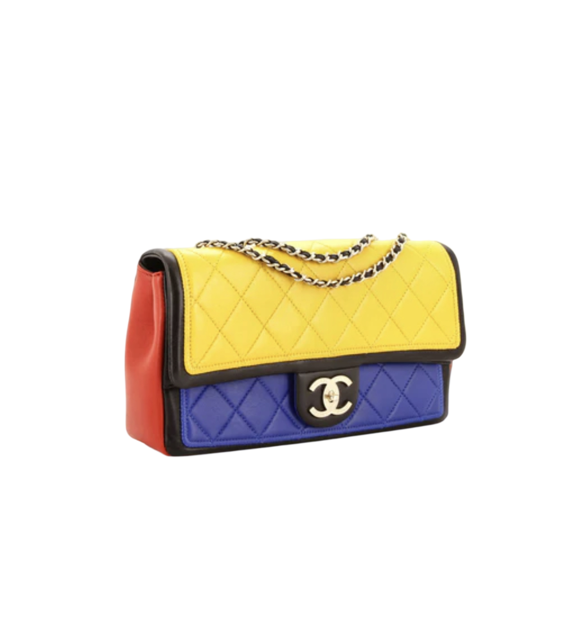 Chanel Lambskin Primary Colors Crossbody Bag