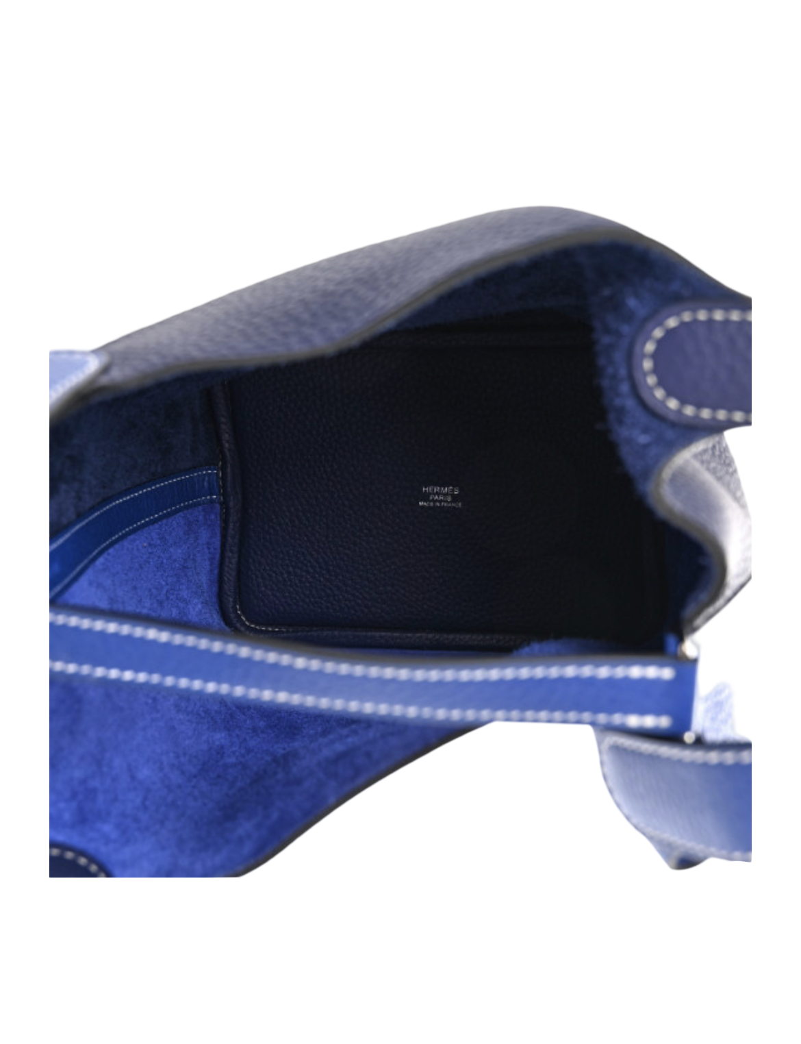 Hermès Picotin Lock 18 Casaque Bleu Encre and Bleu Electric Clemence W/ Palladium Hardware