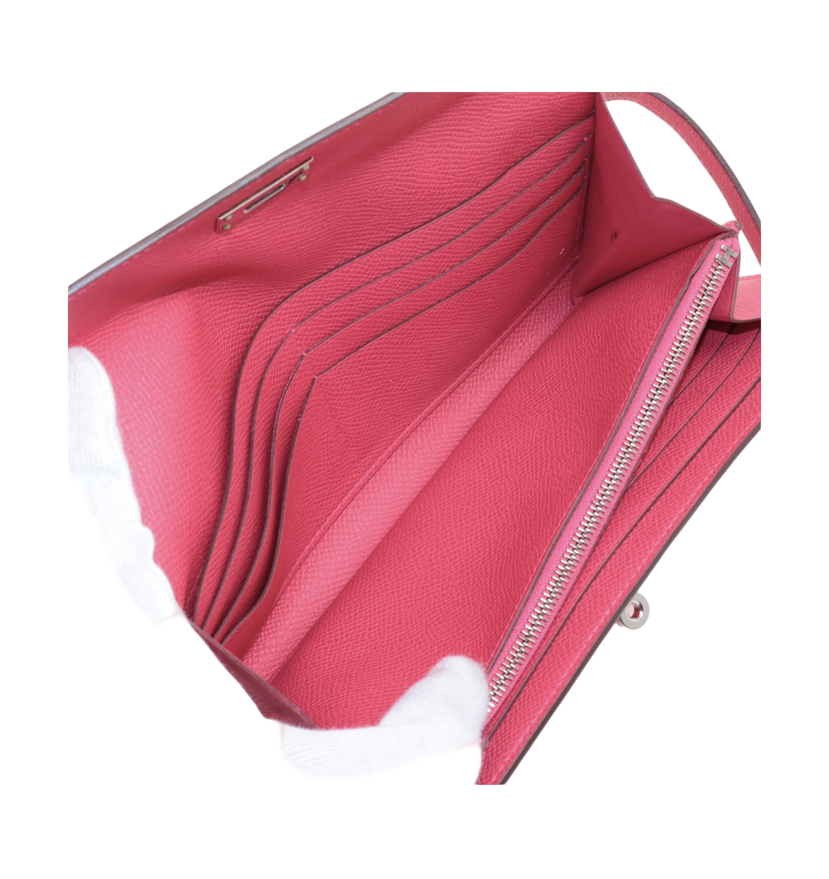 Hermes Texas Rose Epsom Kelly Wallet WPH