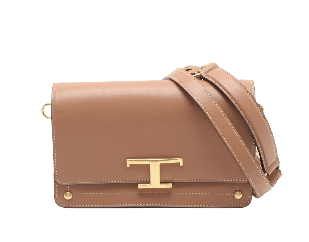 Tod’s Brown Leather Mini Shoulder bag
