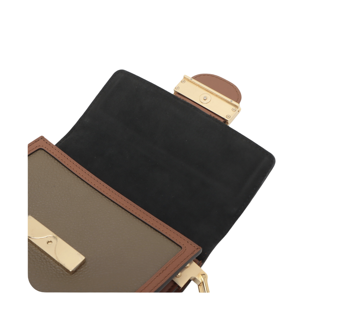 Louis Vuitton Khaki/Olive Dauphine Mini Bag