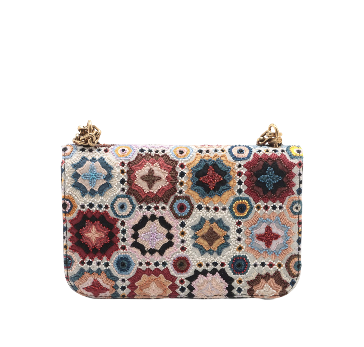 Dior Beaded Embroidered Dior Addict Bag