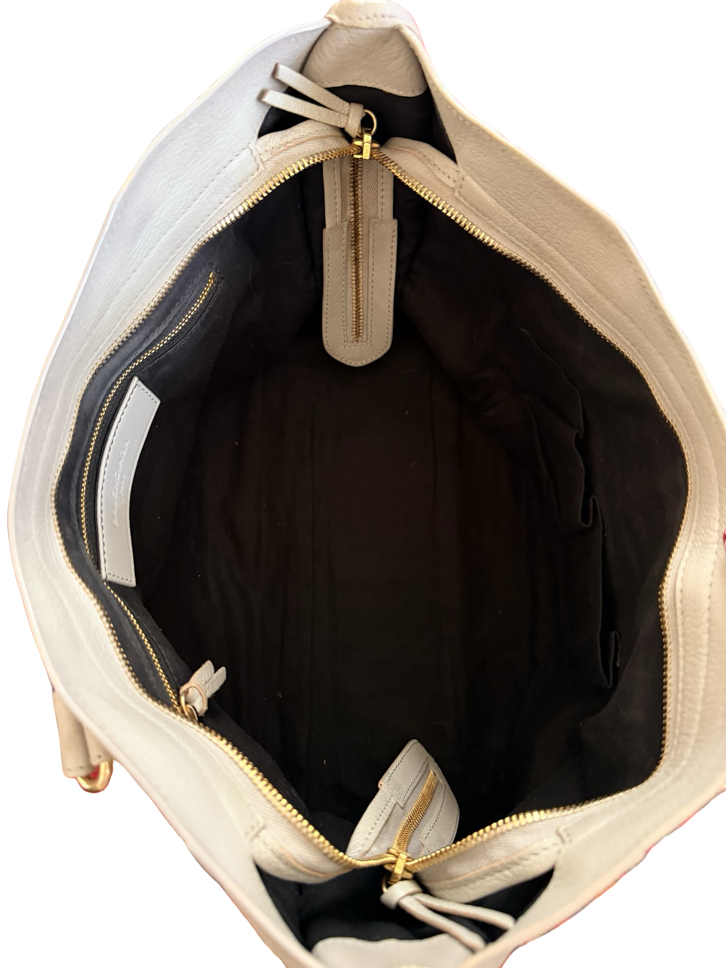 Balenciaga Cement Gray Edge City Bag w/ shoulder strap