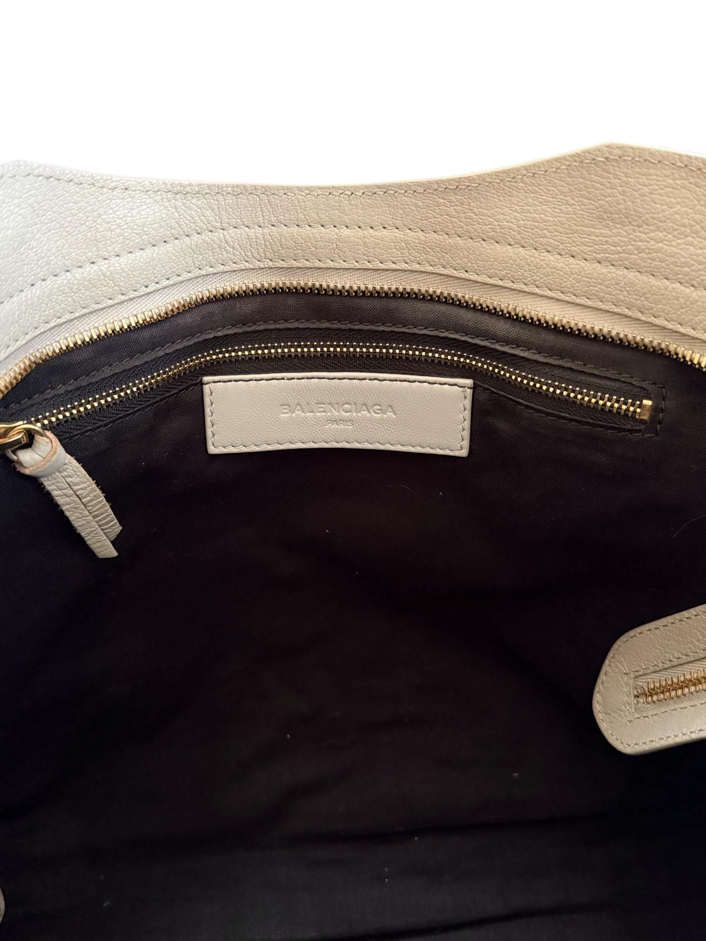Balenciaga Cement Gray Edge City Bag w/ shoulder strap