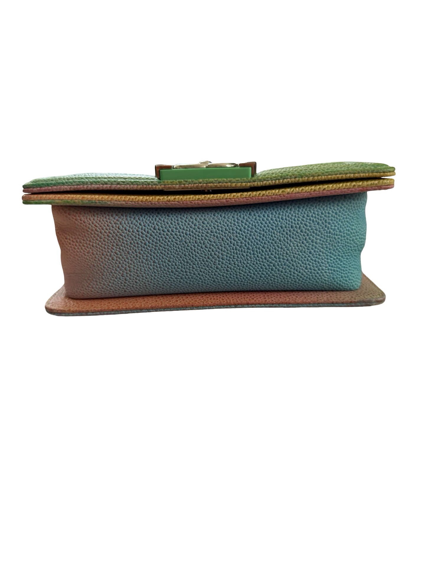 Chanel Rainbow Caviar Leather Small Boy Bag