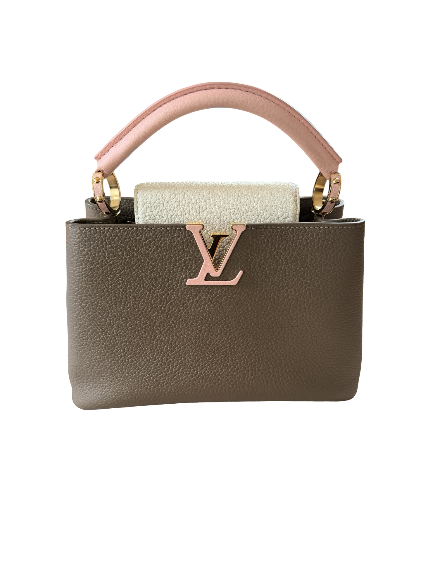 Louis Vuitton Tri Color Taurillon Capucines BB Bag