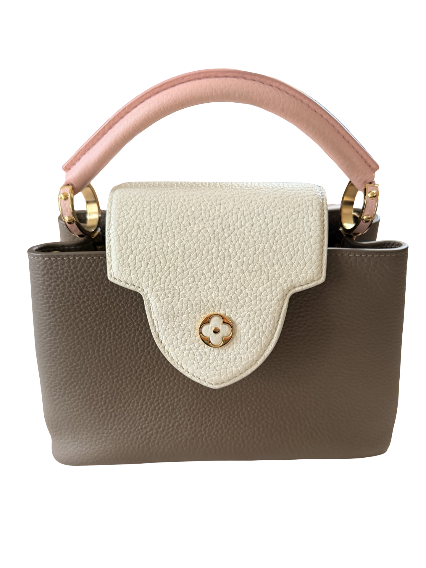 Louis Vuitton Tri Color Taurillon Capucines BB Bag