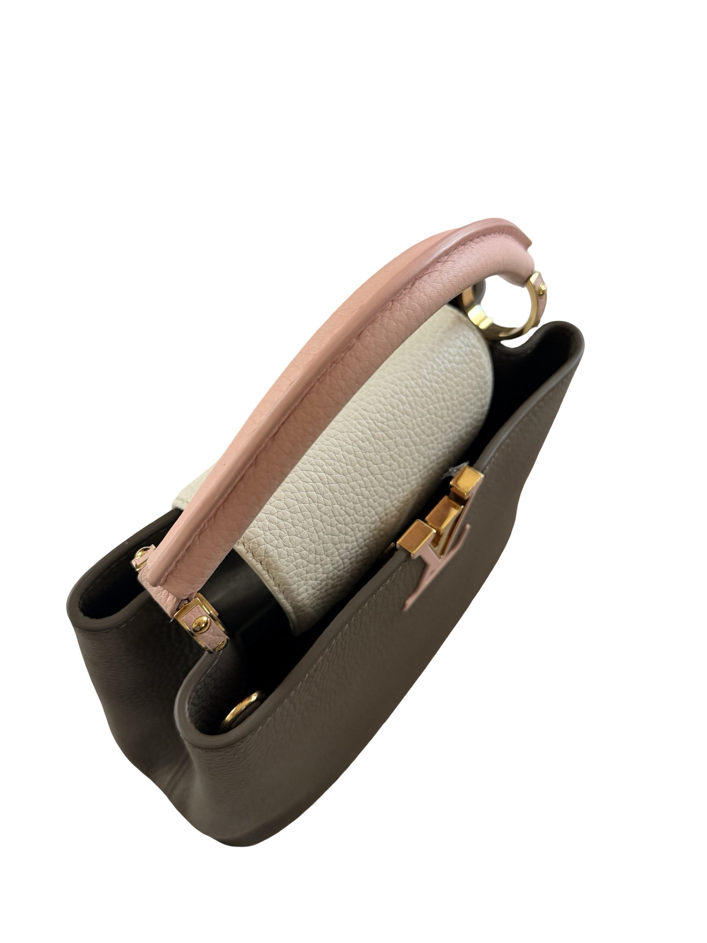 Louis Vuitton Tri Color Taurillon Capucines BB Bag