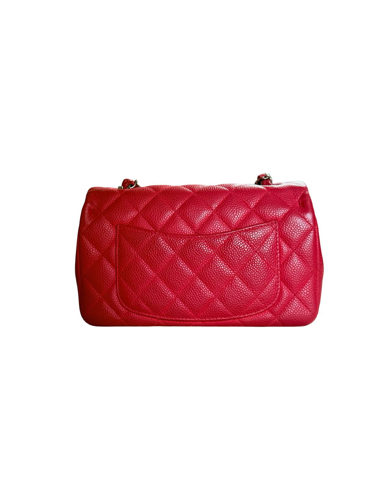 Chanel Fuchsia Pink Mini Rectangle Crossbody