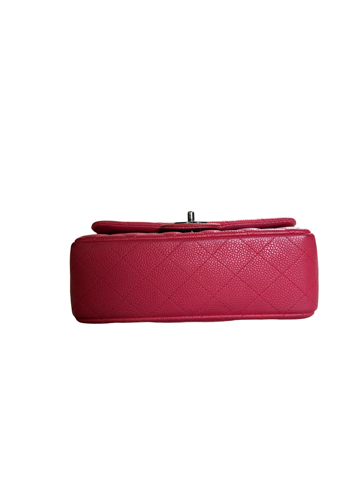 Chanel Fuchsia Pink Mini Rectangle Crossbody