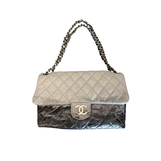 Chanel Ombré Vinyl Melrose Degradé Jumbo Bag