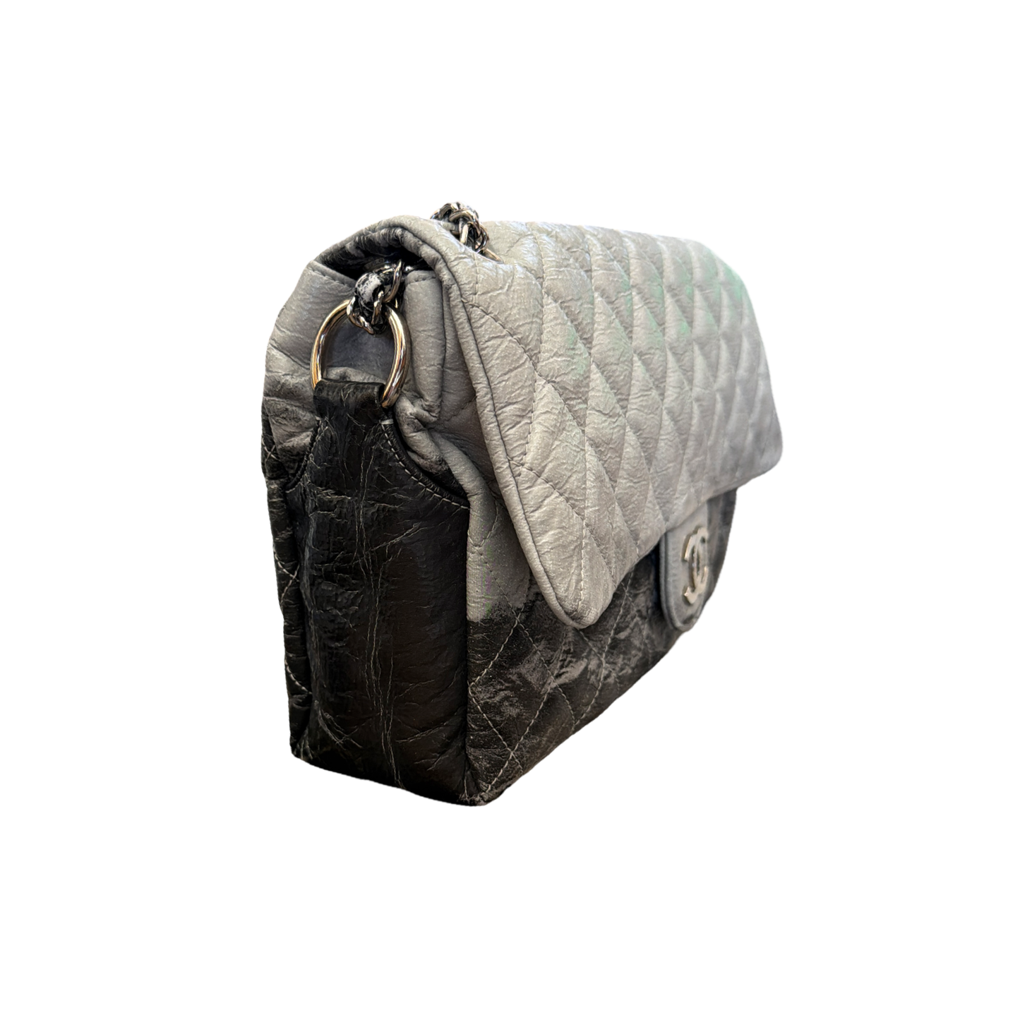 Chanel Ombré Vinyl Melrose Degradé Jumbo Bag