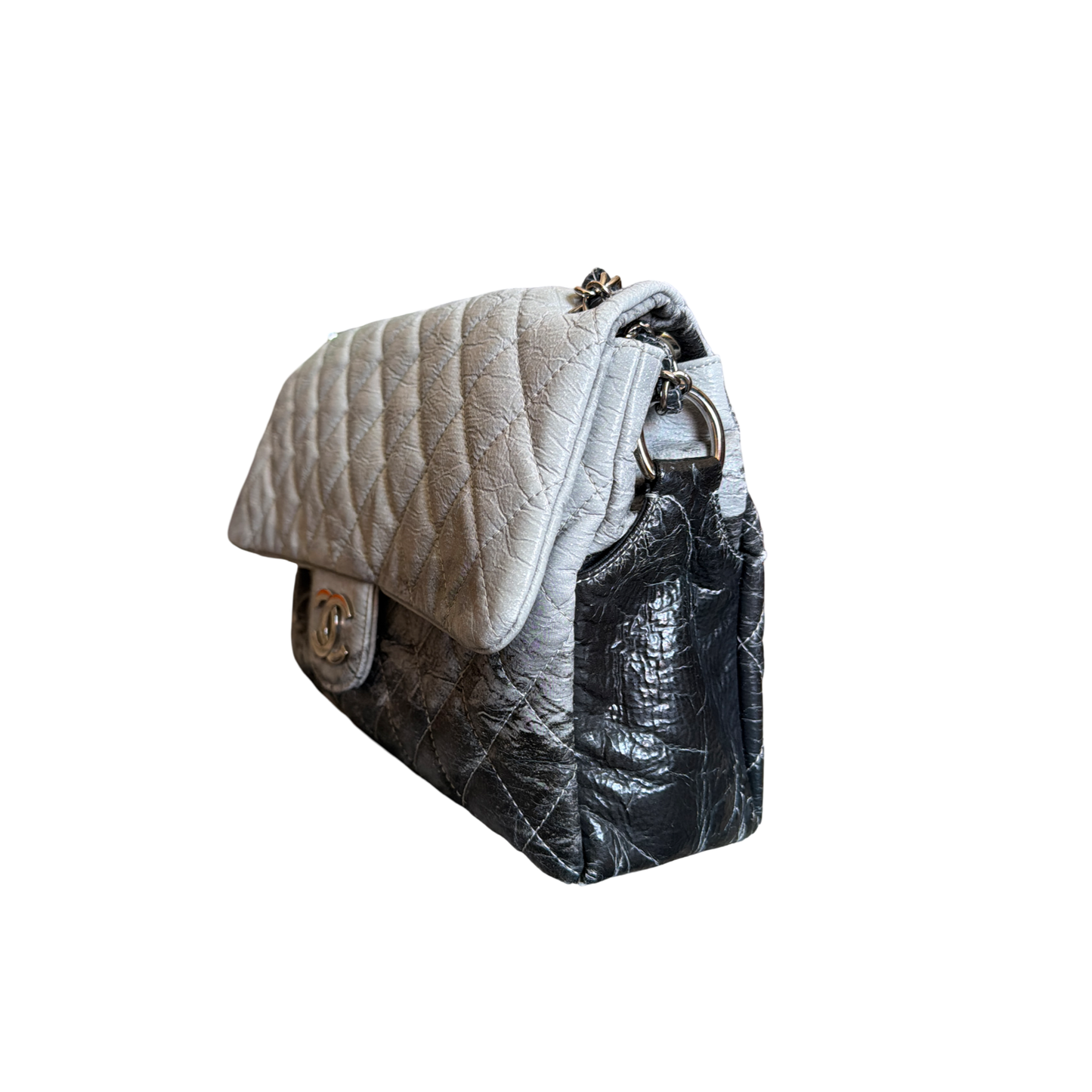 Chanel Ombré Vinyl Melrose Degradé Jumbo Bag