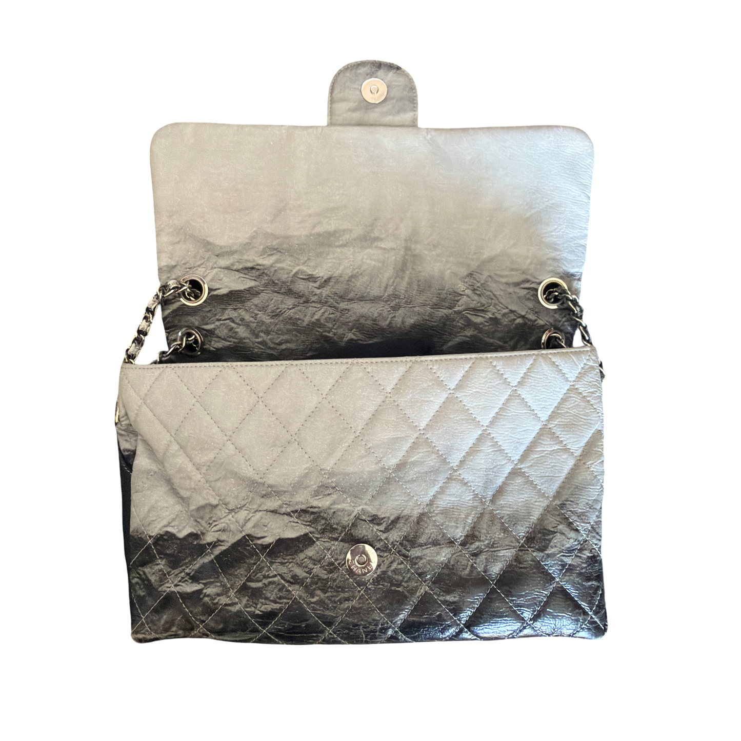 Chanel Ombré Vinyl Melrose Degradé Jumbo Bag