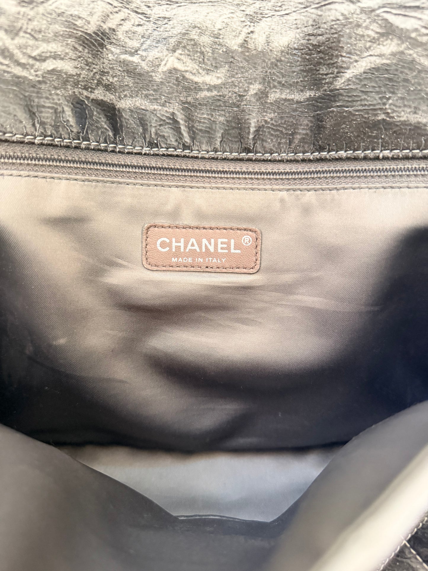 Chanel Ombré Vinyl Melrose Degradé Jumbo Bag