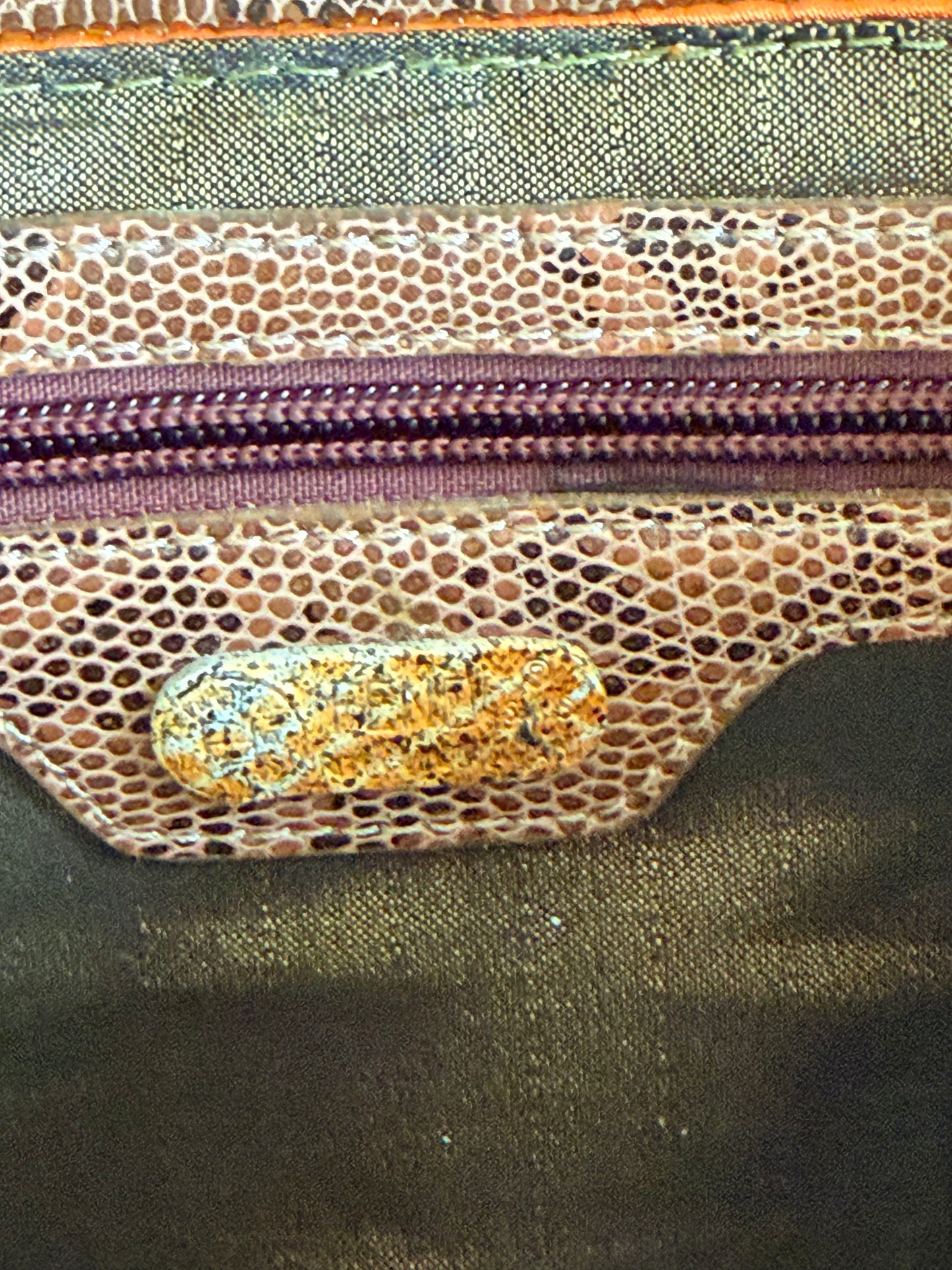 Fendi Vintage  Beaded Baguette Bag