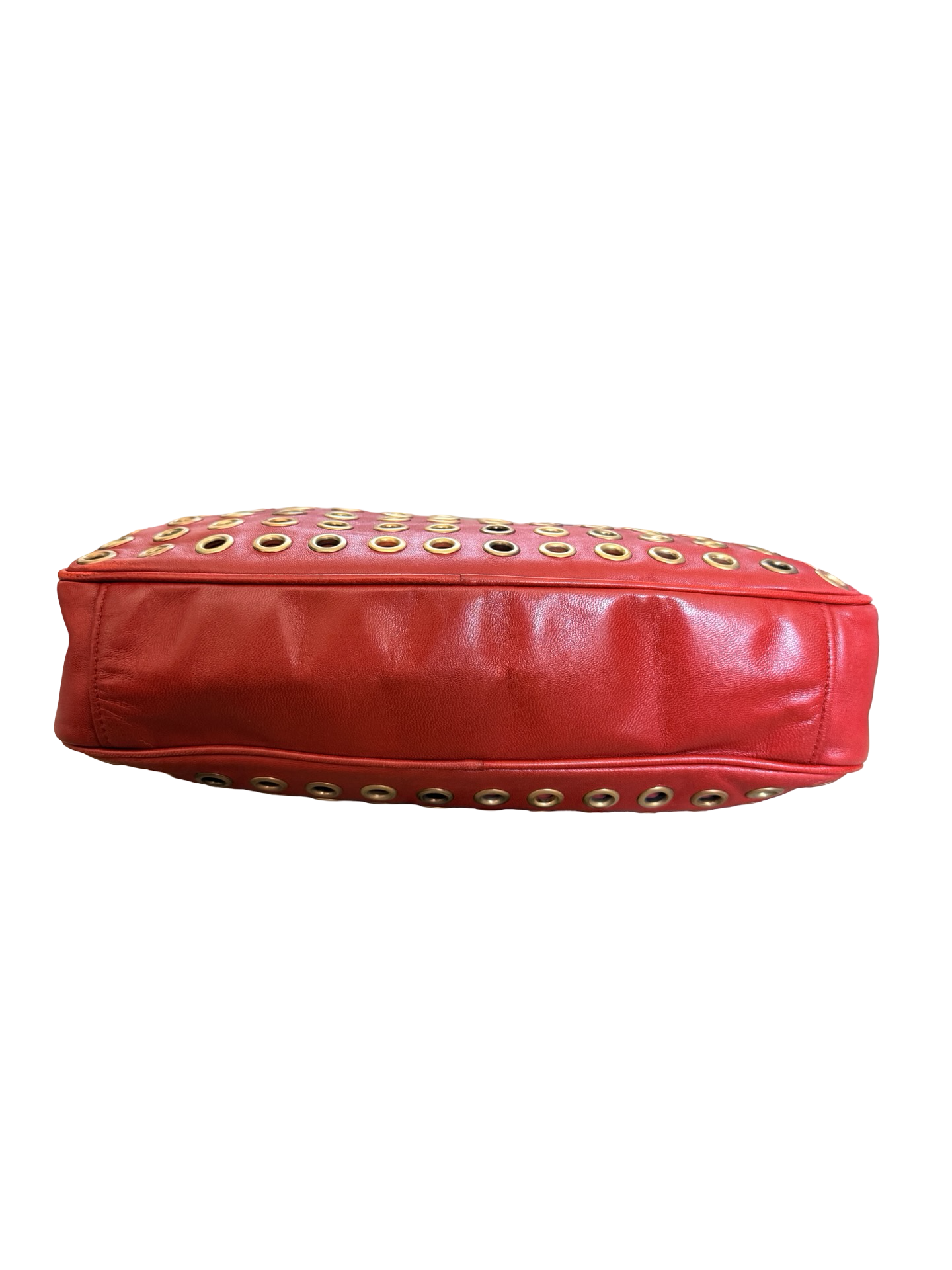 Prada Napa Grommet Bowling Bag