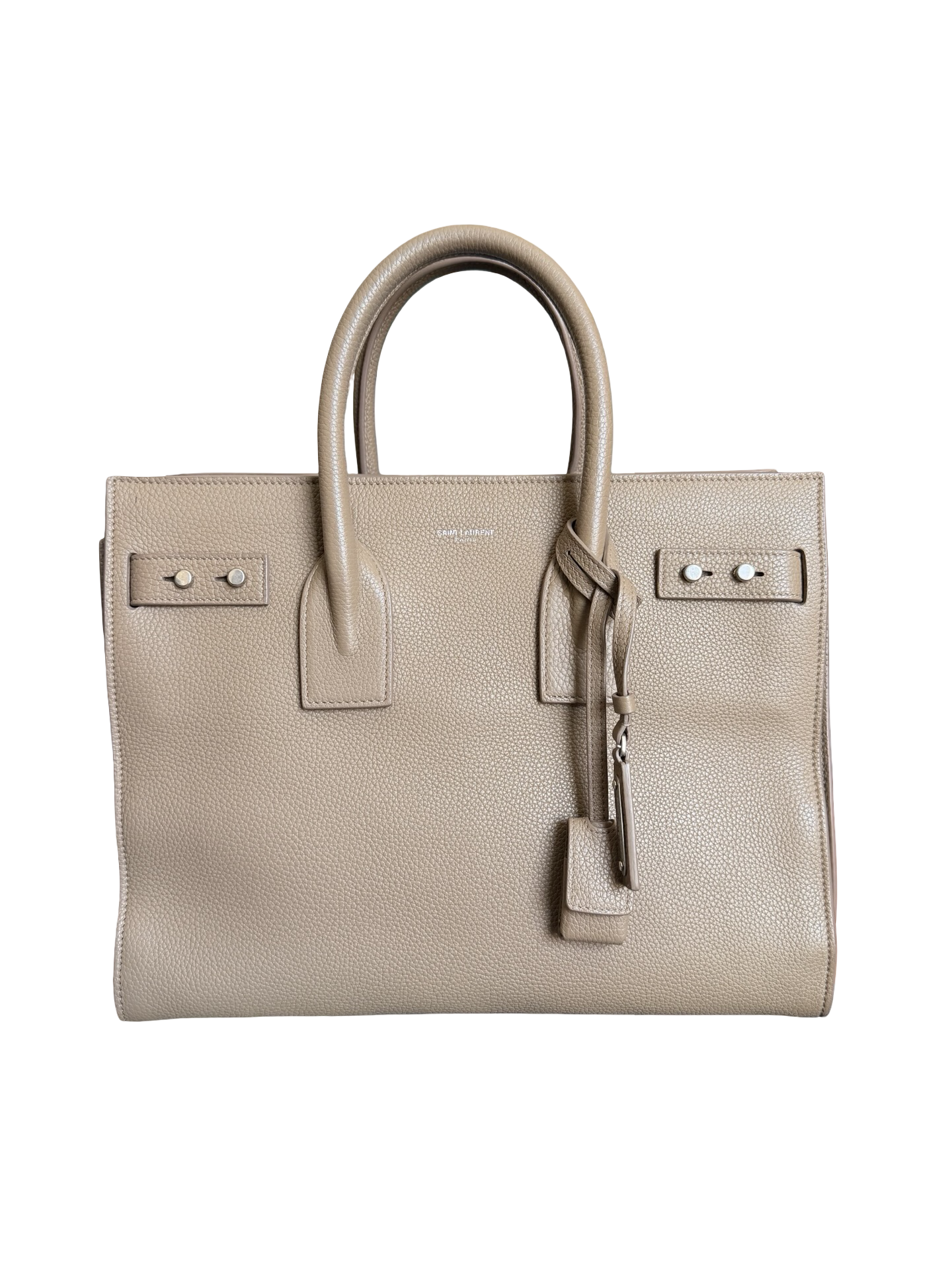 Saint Laurent Dark Beige Sac De Jour Baby Bag