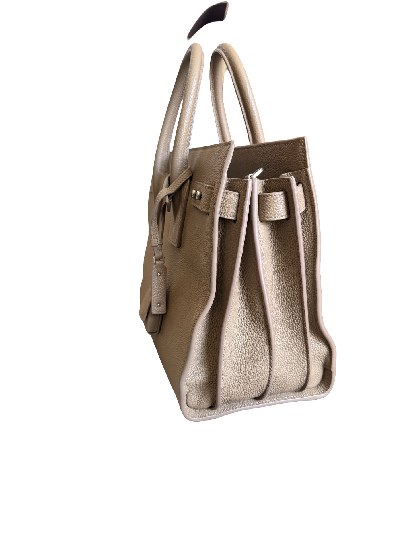 Saint Laurent Dark Beige Sac De Jour Baby Bag