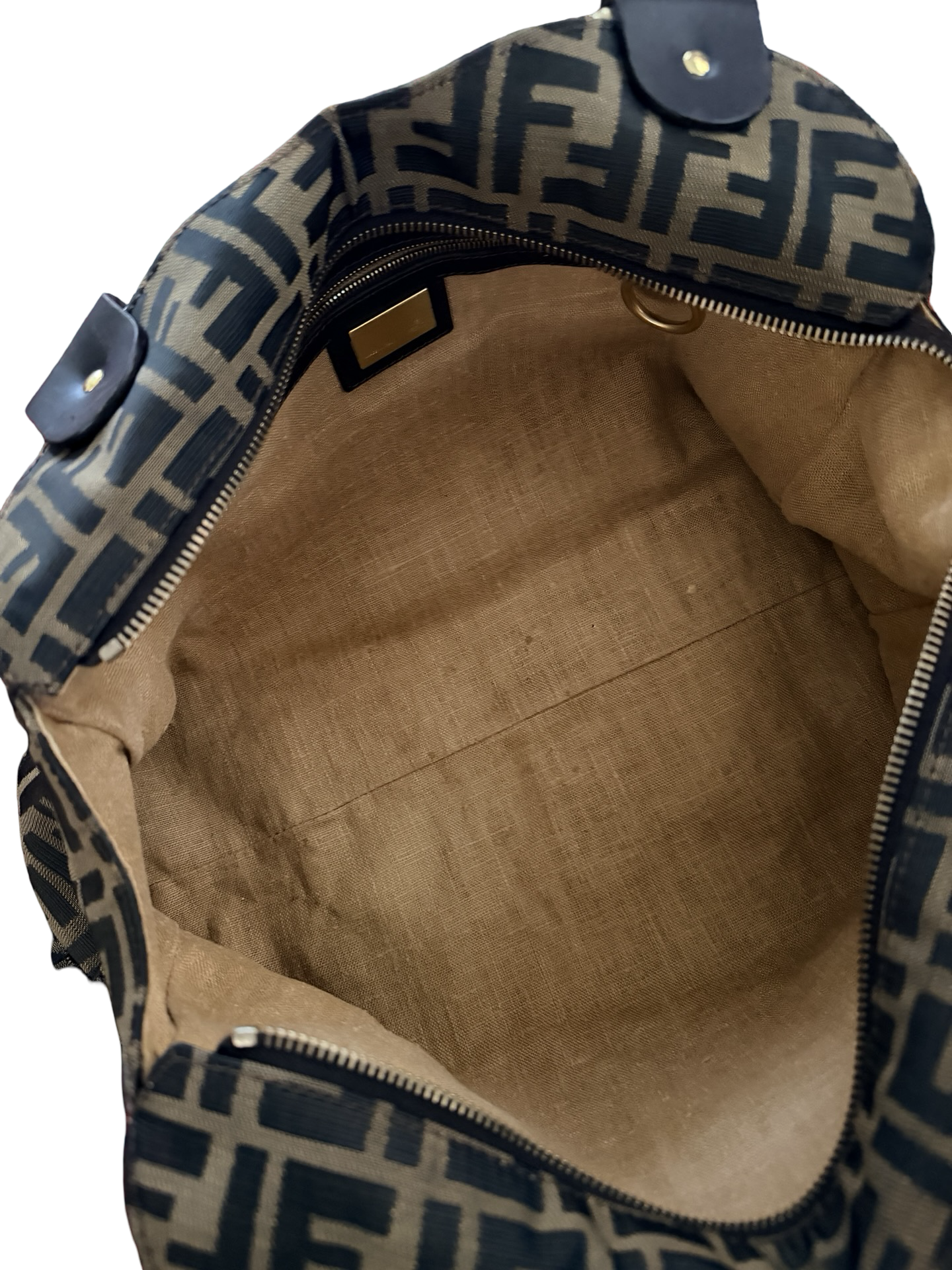 Fendi Vintage Zucca Devil Trapezio handbag