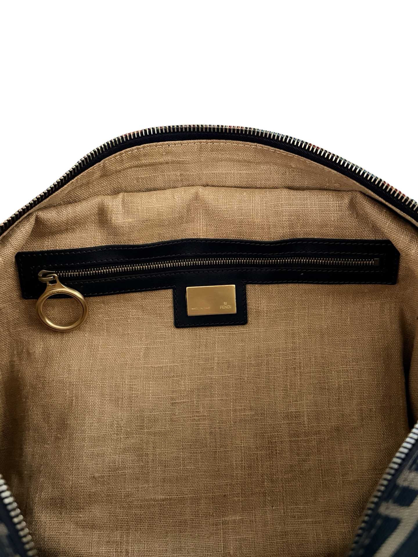 Fendi Vintage Zucca Devil Trapezio handbag